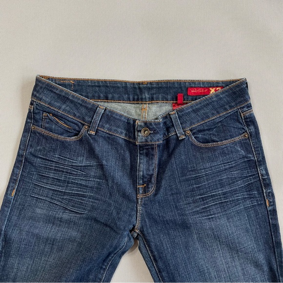X2 Quality Denim Dark Denim Flare Jeans Women’s Size 12 - Picture 2 of 10